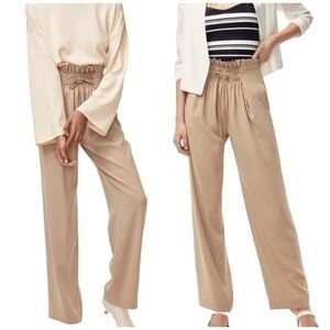 BABATON BLACK WIDE LEG HIGH WAIST PANTS S